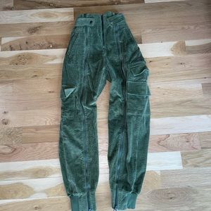 Ivy Park x Adidas Corduroy Zipper Pants size 2XS (fit like XS)